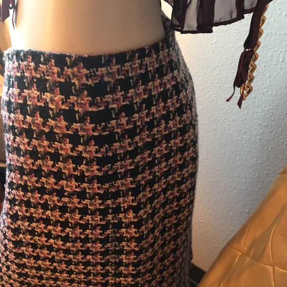 💍 Vintage Uniform John Paul Richard Checker Skirt - Picture 5 of 8